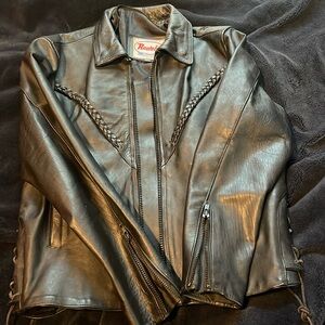 Route 66 Vintage Motorcycle Jacket